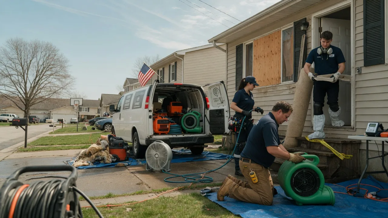 Water Damage Restoration in Crystal, ND near me